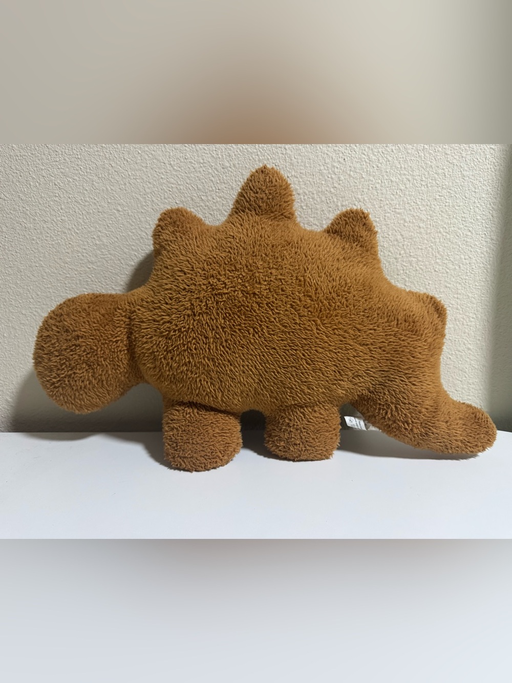 Plush Dino Nugget Stegosaurus Pillow 18” Length